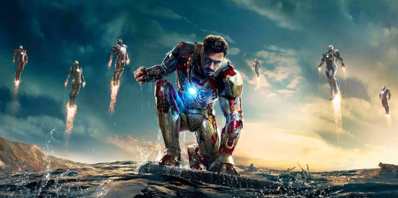  Iron Man 3'ten bir karede Mandarin rolünde Ben Kingsley