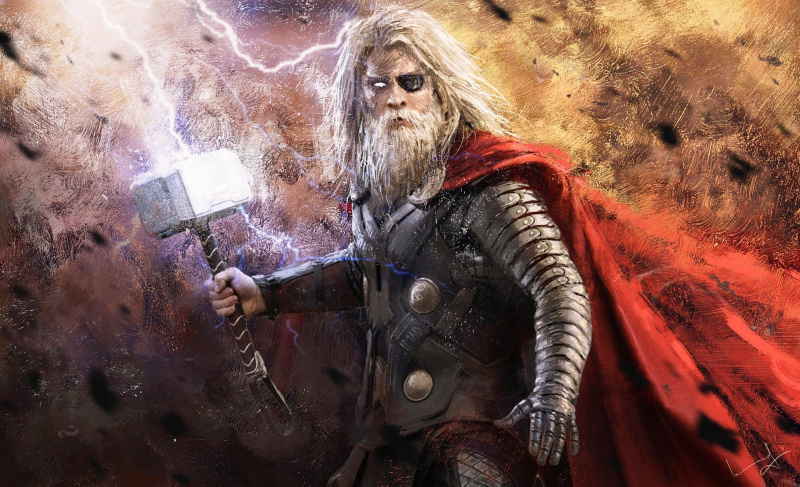   Il vecchio re Thor