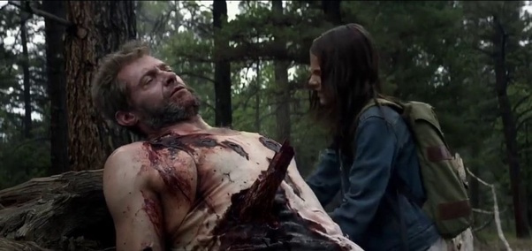   omul lup's death in Logan