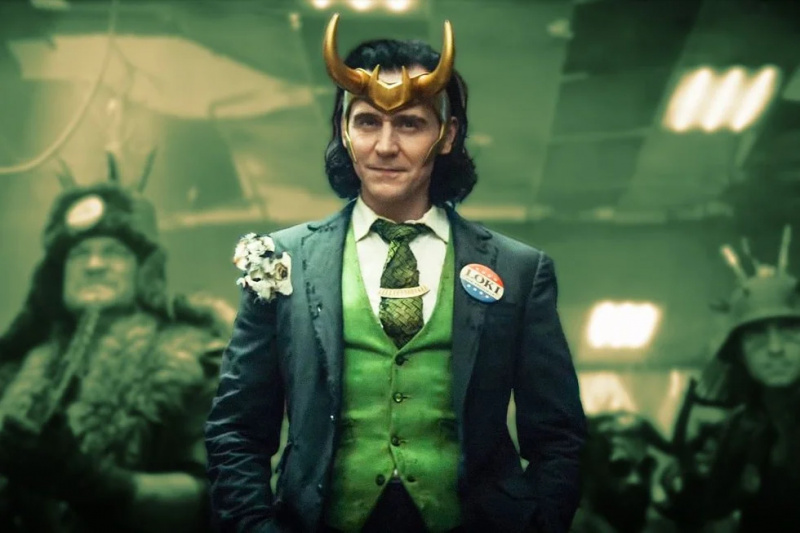   Tomas Hiddlestonas seriale „Loki“.
