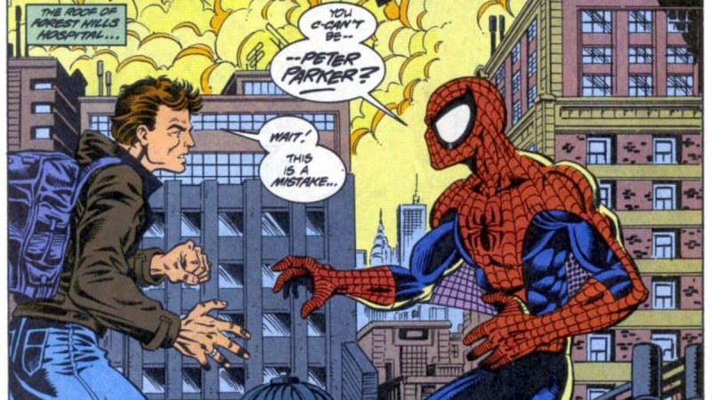   Spider-Man : La saga des clones Ben Reilly Marvel Comic Book Twists