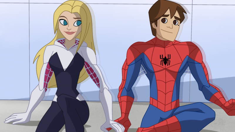   Variant Gwen Stacy zo Spectacular Spider-Man Animated Series by sme radi videli