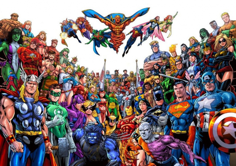   Twitter-Challenge Marvel DC 3