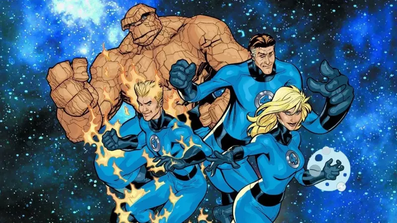   De Fantastic Four in Marvel-strips