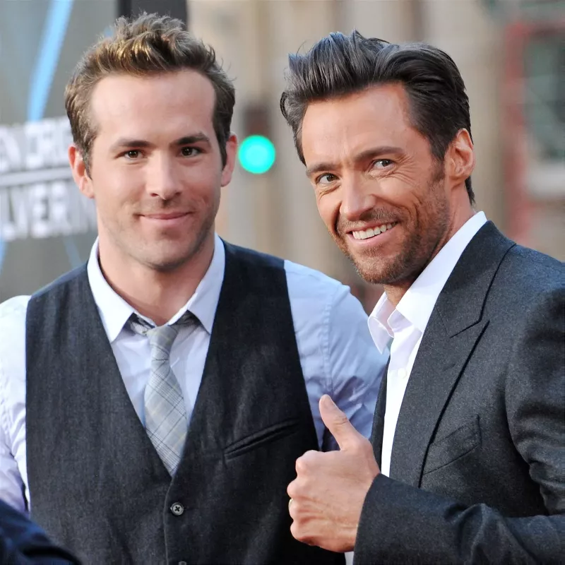   Ryan Reynolds und Hugh Jackman