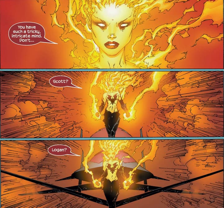   2. Jean Grey. Όταν μιλάτε για ήρωες που έγιναν κακοί, το όνομά της έρχεται στο μυαλό μας αρκετά εμφανές. Αφού ξαναγεννήθηκε ως Φοίνιξ, της έκανε πλύση εγκεφάλου από το Hellfire Club. Ως Dark Phoenix, η Jean διέπραξε μαζική γενοκτονία, καθιστώντας την μεγαλύτερη απειλή από τον Galactus. Επιπλέον, το κάνει't seem to have control over her powers which makes her even more dangerous.
