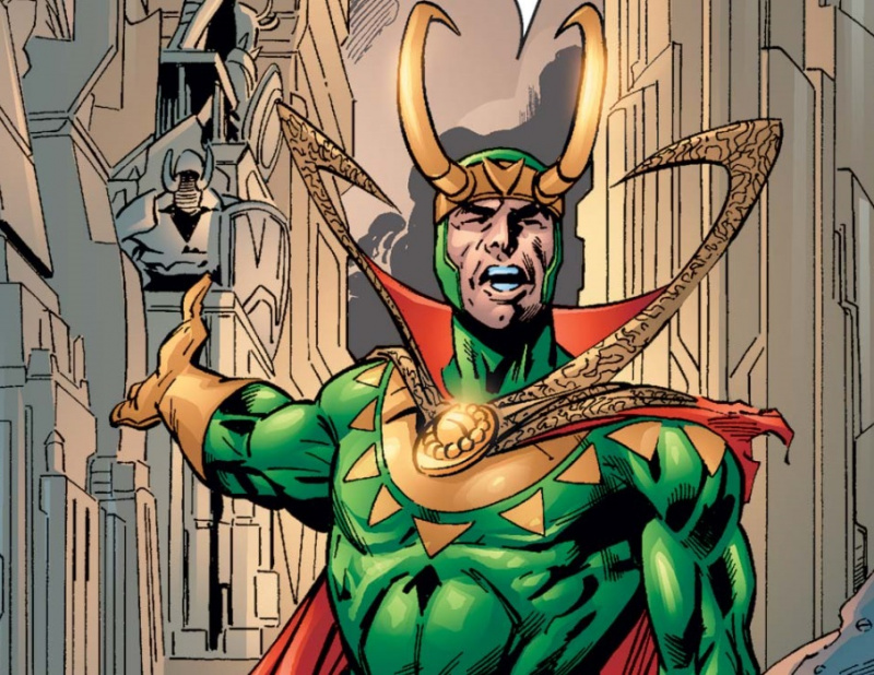   Cape suprême du sorcier Loki