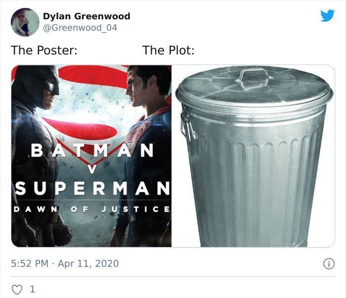 A cselekmény, Batman V Superman: Az igazság hajnala (2016)