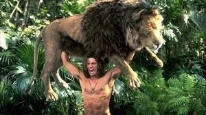   Brendan Fraser in „Georg aus dem Dschungel“.