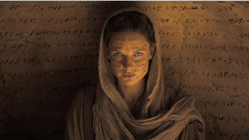   Rebecca Ferguson, 'Dune'da Leydi Jessica'yı canlandırıyor.