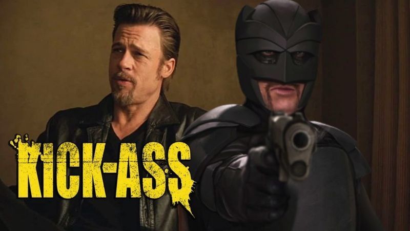 Bradas Pittas buvo originalus Kick-Ass pasirinkimas