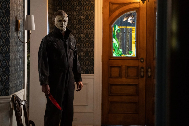   Michael Myers in „Halloween endet“.