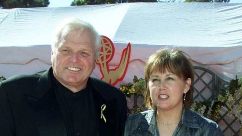  Brian Dennehy s svojo drugo ženo Jennifer Arnott
