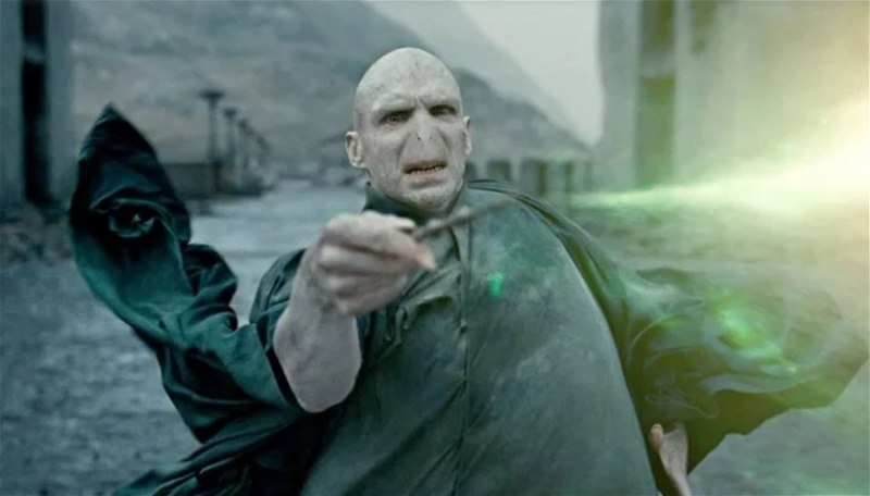   Ralph Fiennes dans le rôle de Lord Voldemort