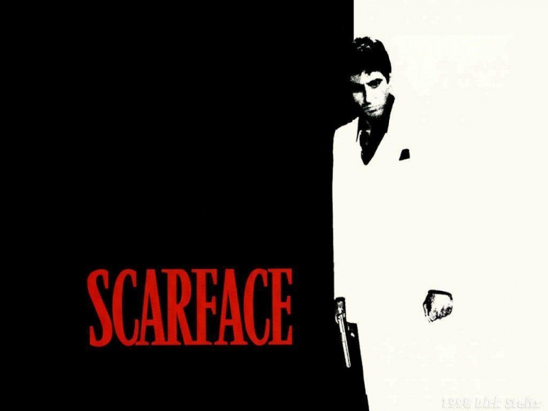   Leidenschaft für Filme: Scarface – exzessiv und gewalttätig, genau wie die Leute es's Depicting