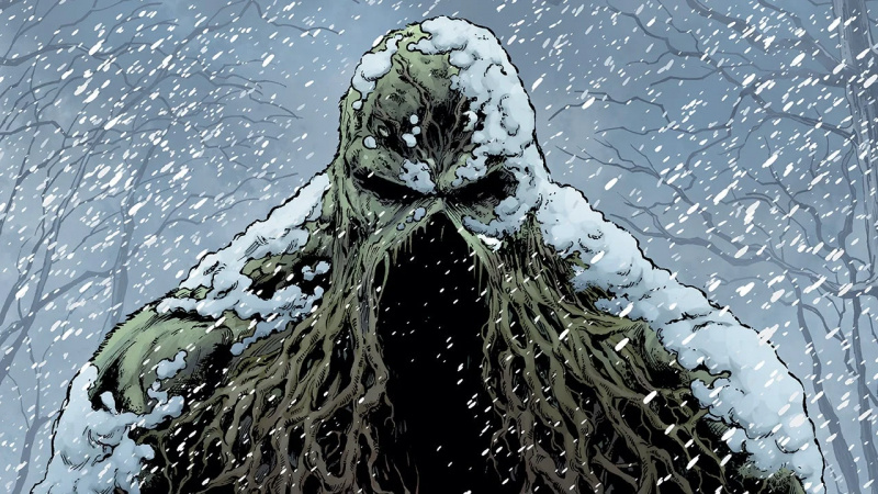   corriente continua's Swamp Thing