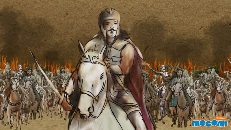 Ашока Великий - короли Индии | история для детей | Образовательные видео от Mocomi – YouTube