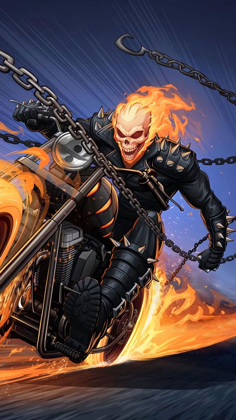 2. Ghost Rider: Shadowland hikayesi sırasında, eski bir parşömen kullanarak intikamcılarla savaşması için Ghost Rider