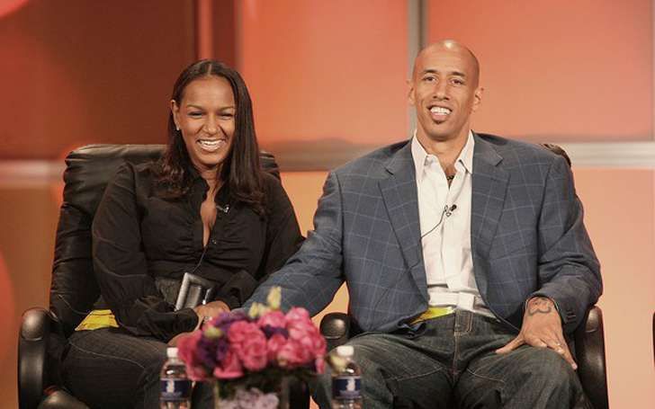 ما مدى سعادة نجم الدوري الاميركي للمحترفين دوغ كريستي مع زوجته جاكي ، نجمة كرة السلة في لوس أنجلوس؟