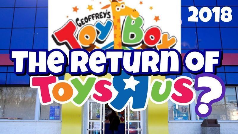 A Toys 'R' Us újraindul Geoffrey játékdobozaként