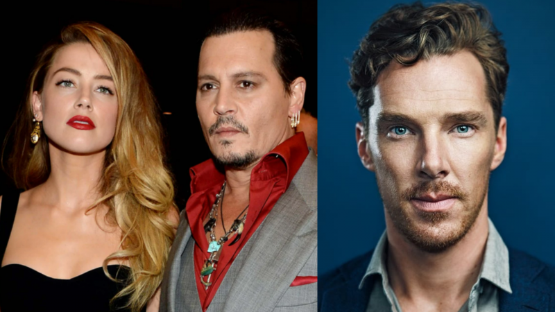 Pozrite si, ako si Benedict Cumberbatch robí srandu z Willa Smitha, Amber Heard a Johnnyho Deppa vo veselom monológu SNL