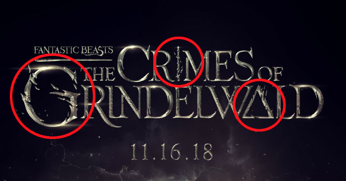   Naslov drugega filma v franšizi Fantastic Beasts, Grindelwaldovi zločini, vsebuje Darove smrti.