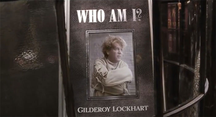   Chamber of Secrets -salaisuuksien jälkeinen kohtaus, joka paljastaa Gilderoy Lockhartin kohtalon