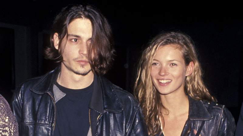   Johnny Depp en Kate Moss