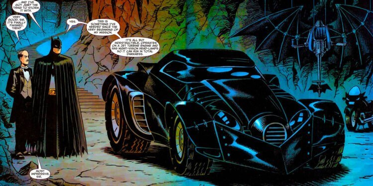 DC was zo onder de indruk van de Batmobile van Robert Pattinson dat ze er gewoon Canon van hebben gemaakt