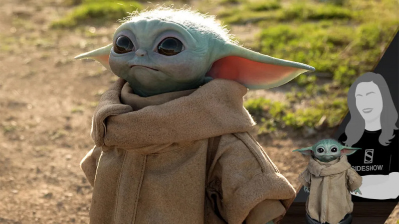 A valósághű Baby Yoda Replica a tiéd 350 dollárért