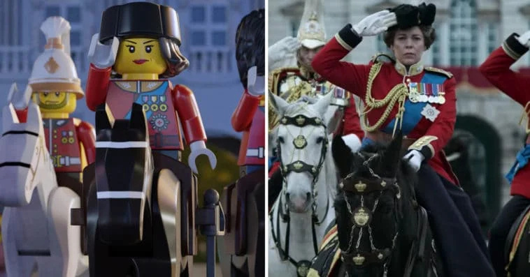   8 scén z relácií Netflix znovu vytvorených pomocou LEGO