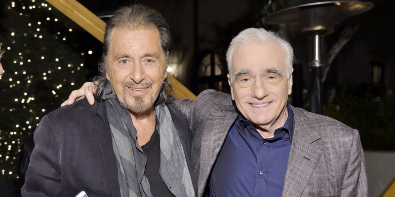   Martín Scorsese y Al Pacino