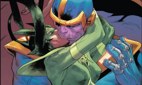 Необичайна Marvel Arc, където Thanos изхвърли Hela след кратък романс поради поражението им срещу Thor