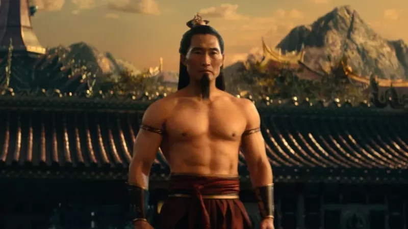   Gordon Cormier als Aang in Avatar: The Last Airbender