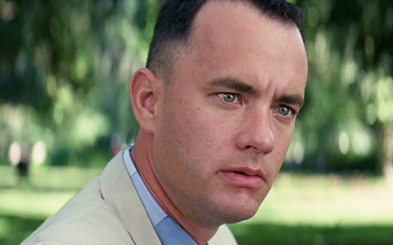   Tom Hanks în Forrest Gump