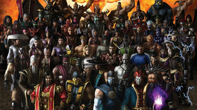   Οι χαρακτήρες του Mortal Kombat