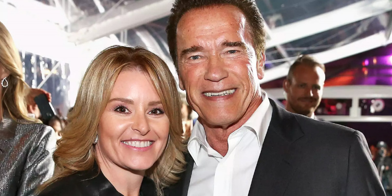   Heather Milligan und Arnold Schwarzenegger