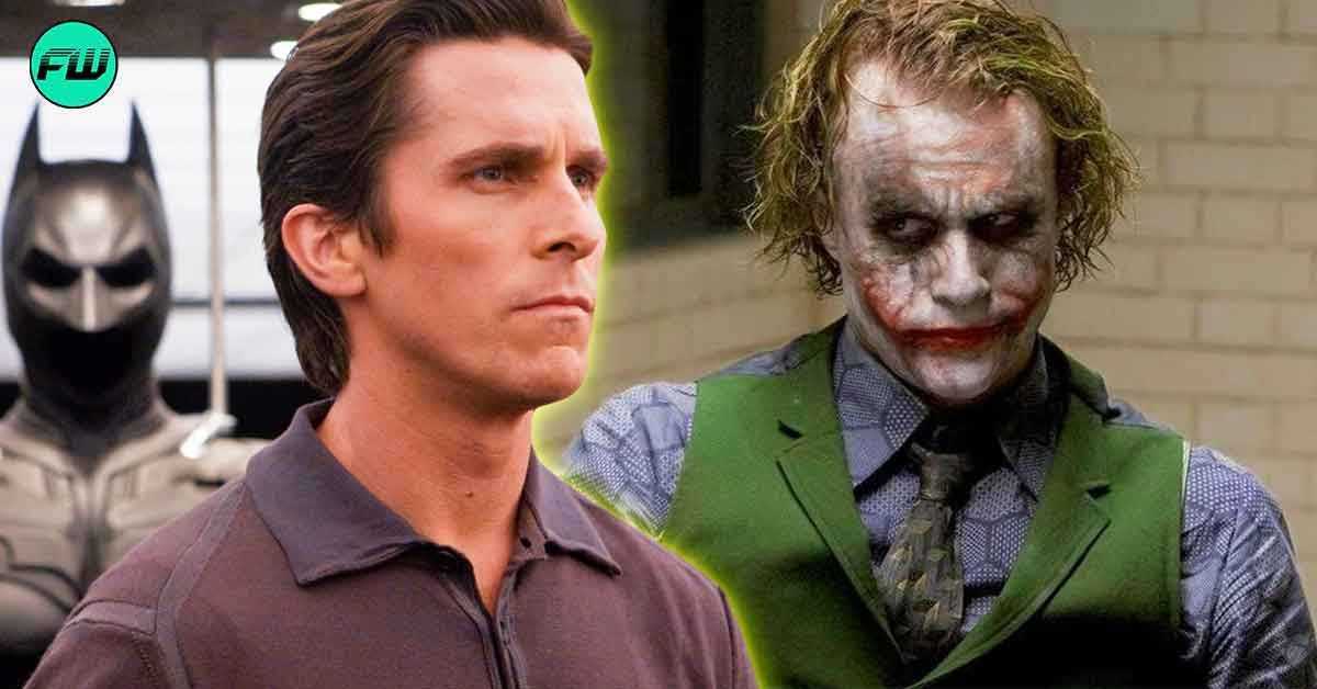 Mach weiter. Mach weiter. Fahren Sie fort: Sogar Christian Bale war entsetzt nach Heath Ledgers gruseligem Method-Acting-Vorschlag in „The Dark Knight“.