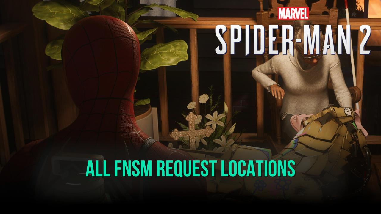 Kaikkien FNSM-pyyntöjen sijainnit Marvel's Spider-Man 2:ssa