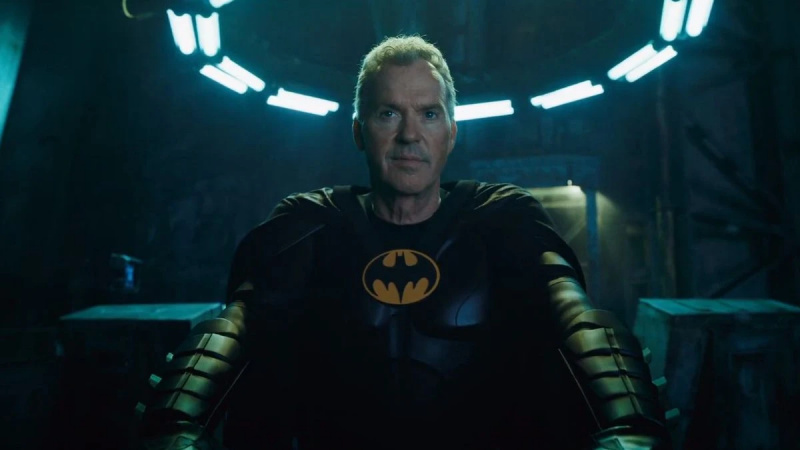   Michael Keaton kehrte 2023 als Batman zurück's The Flash
