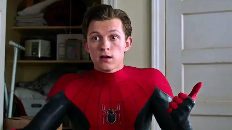   Tom Holland als Spider-Man in de MCU