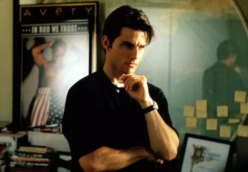   Tom Cruise in einem Standbild aus Jerry Maguire (1996)