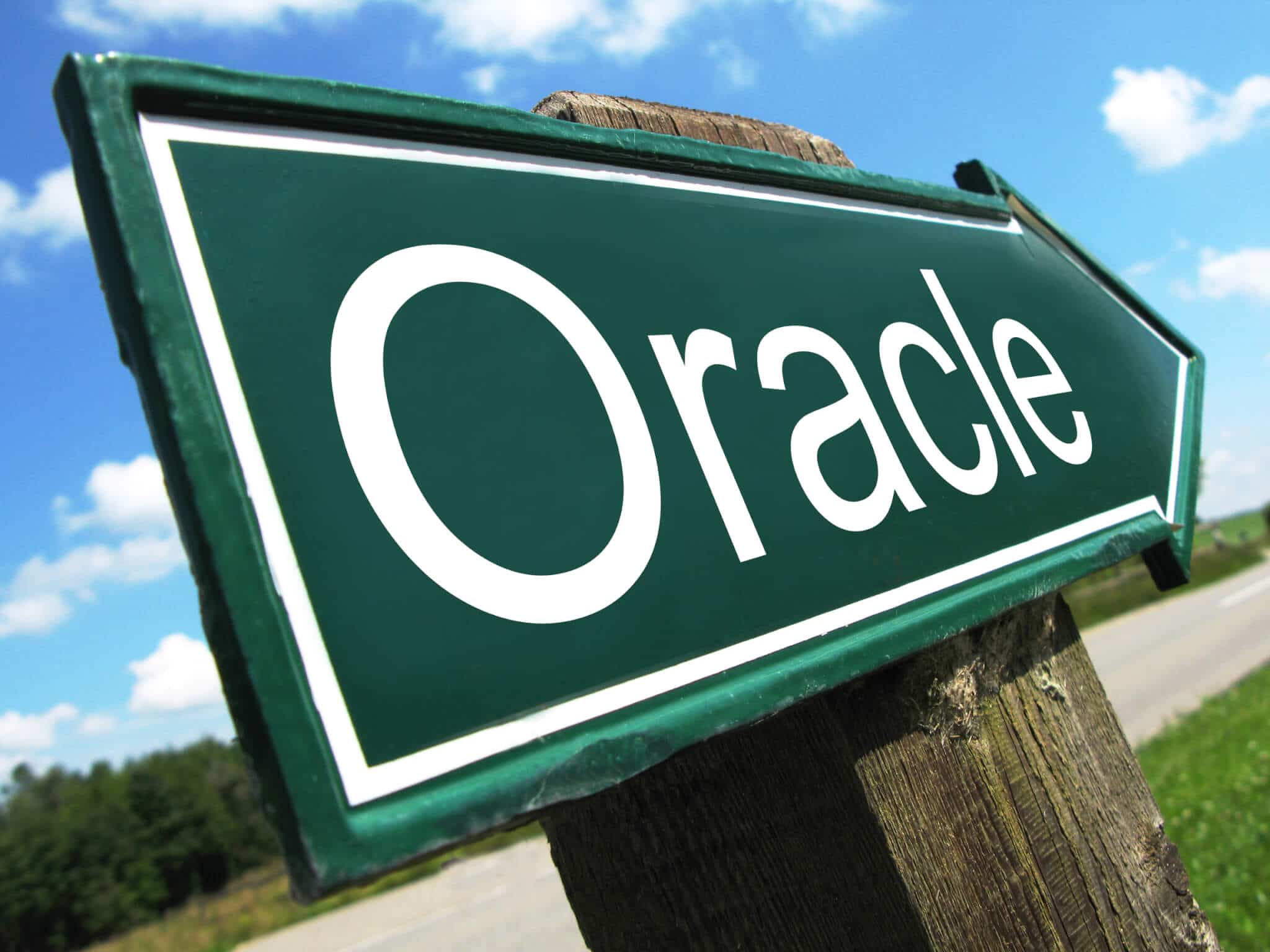Interpretación de signos de Oracle