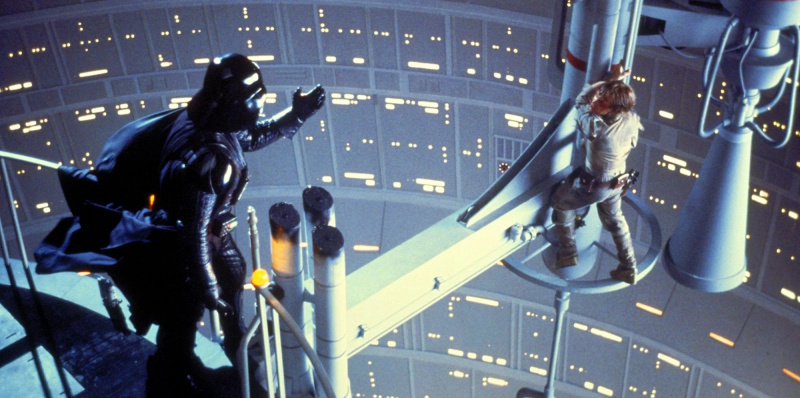   A revelação de que Darth Vader é Luke's Father