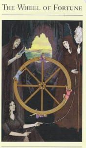 The Wheel of Fortune Mythic Tarot
