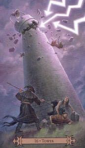 The Tower Spellcaster Tarot
